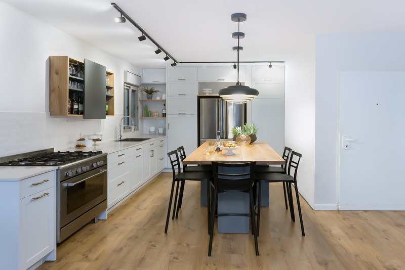 מטבח כפרי מודרני